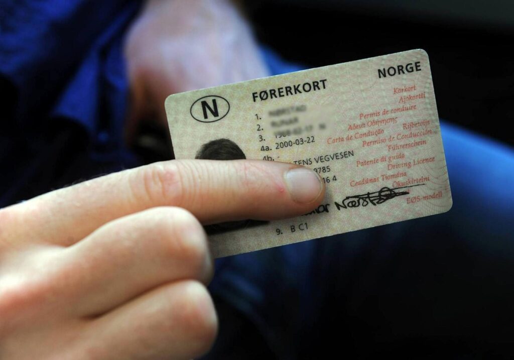 bytte førerkort til norsk